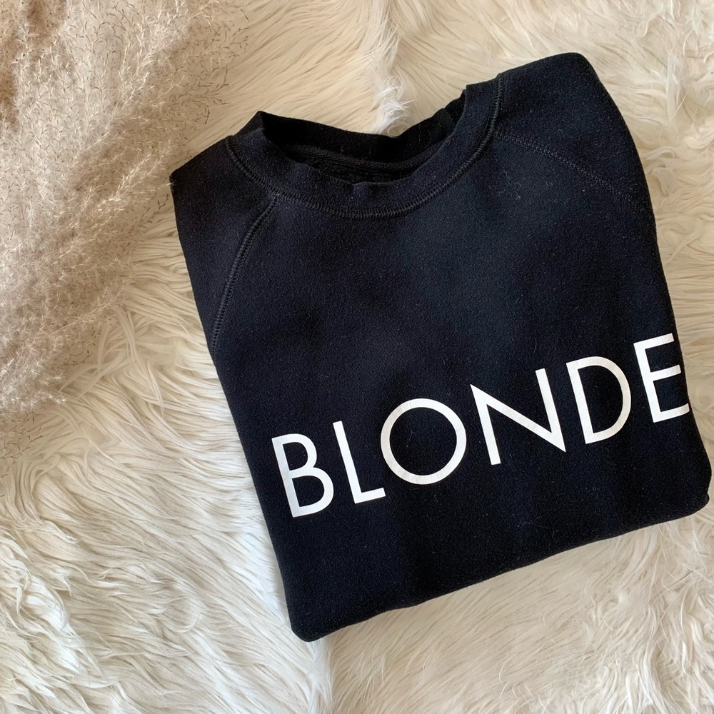 Brunette the Label: “Blonde” Middle Sister Sweater - Picture 3 of 6